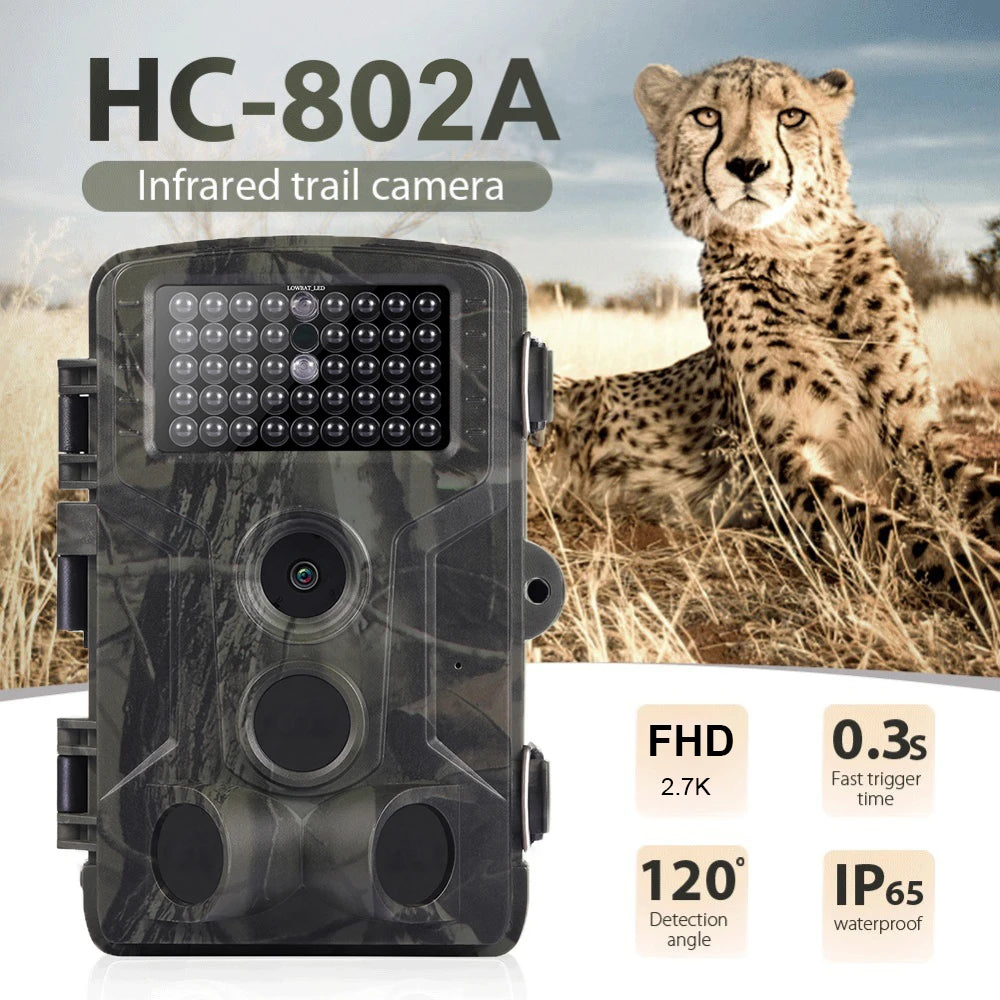 HC802A Wireless Trail Camera, 24MP Night Vision Wildlife Camera