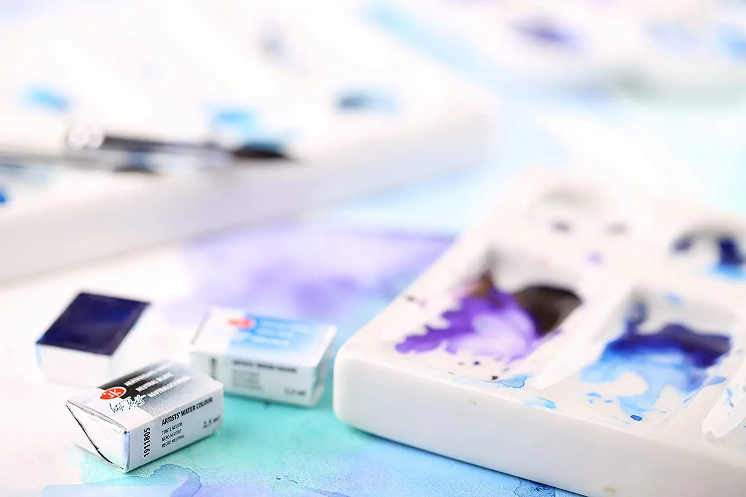 Set di colori acquerello White Nights di qualità artistica