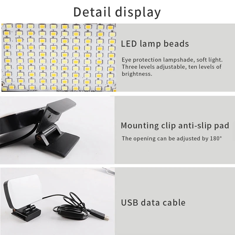Clip-On Video Conference Light