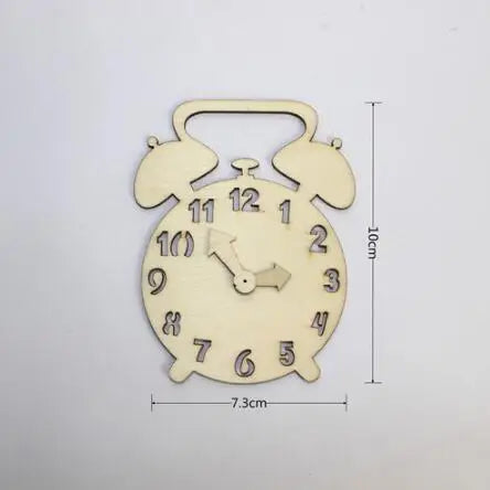 Busy Board Clothes Animal DIY Wooden Accessories Early Learning Toys Busy Board Matching Board Handmade Puzzle Educational Toys