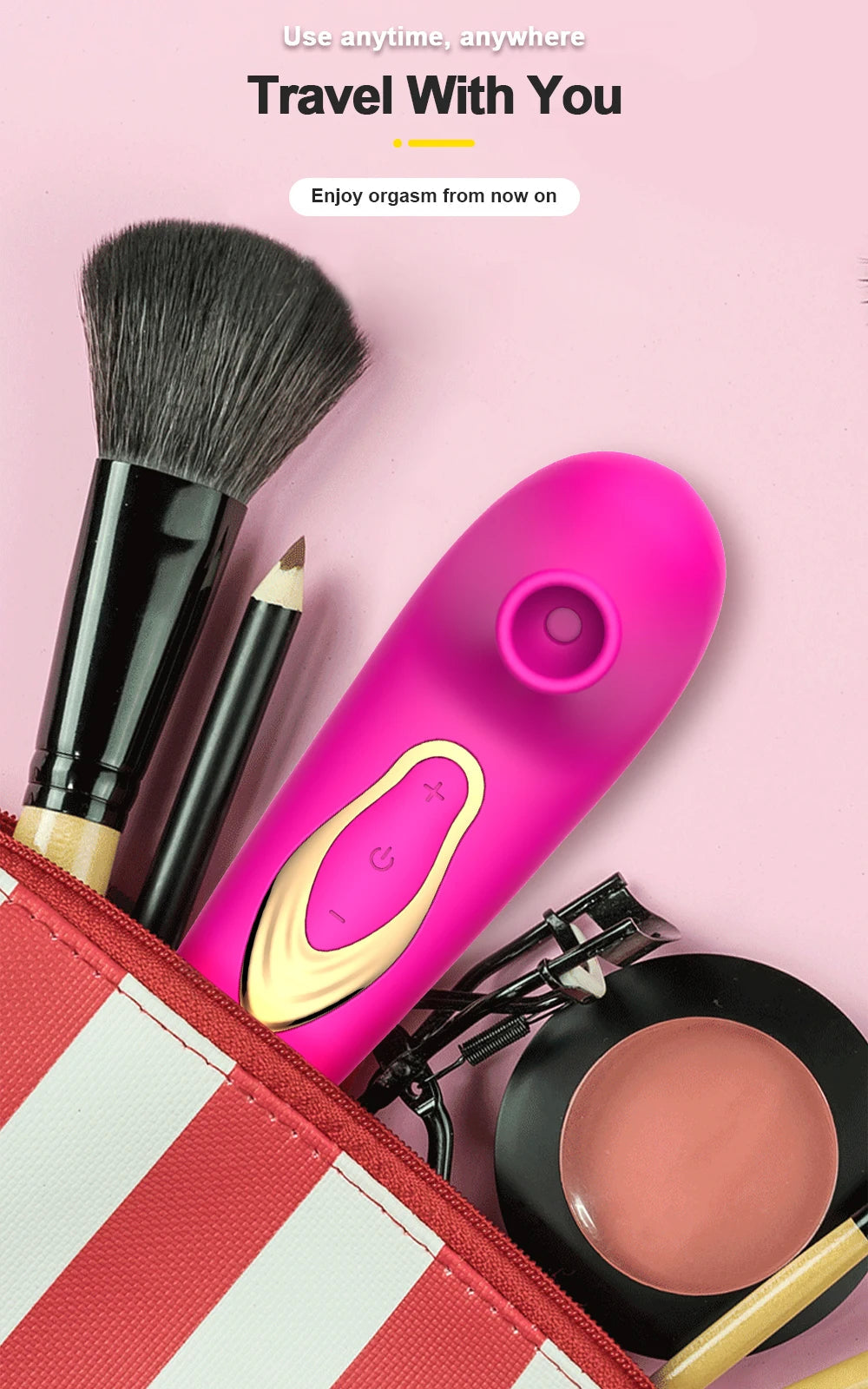 Powerful Oral Sucking Vibrator for Women Sucker Clitoris Vibrator Female Nipple Vacuum Stimulator Sex Toys Goods for Adults 18