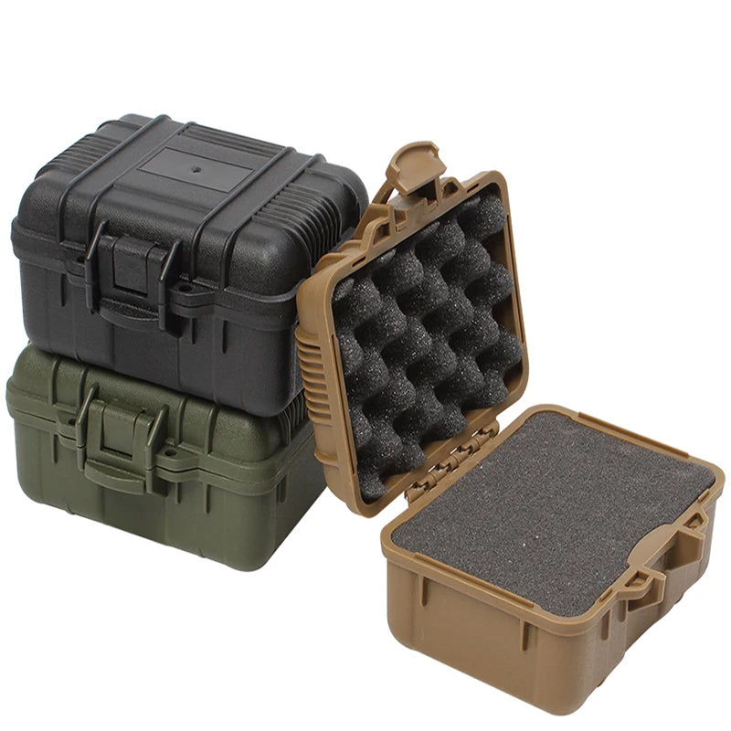 Mini Plastic Equipment Case, Colour Options