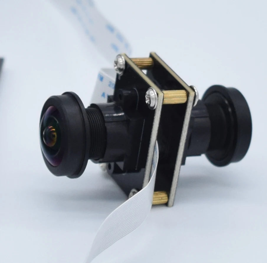 Módulo de Câmara USB Óptica 2MP 1080P Stereo Flexível com Dual Lens para Reconhecimento Facial, 3D, VR