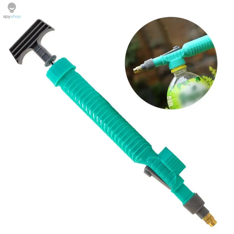 High Pressure Air Pump Manual Sprayer Adjustable Drink Bottle Spray Head Nozzle Garden Watering Tool Sprayer Agriculture Tools Spy-shop.com