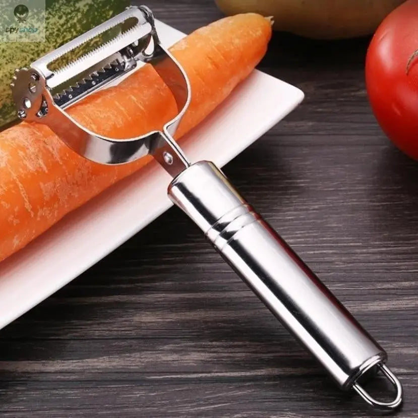 High Quality Stainless Steel Potato Cucumber Carrot Grater Julienne Peeler Vegetables Fruit Peeler Vegetable Slicer Spy-shop.com