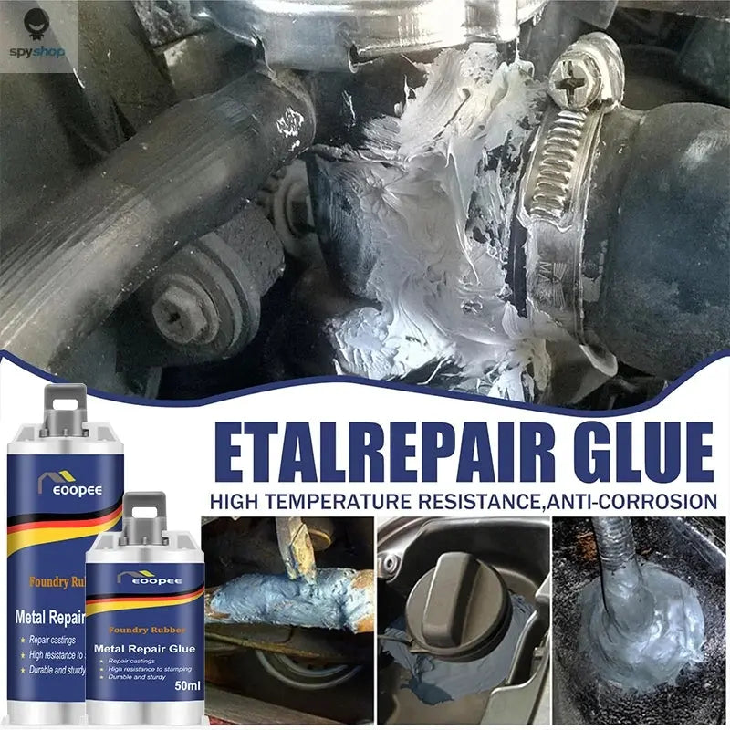 High-Strength Metal Repair Epoxy Adhesive Heat & Cold Resistant Welding Glue Leak Repair Tool Metal Repair Paste 15g/50ml/100ml