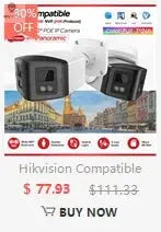 Hikvision Compatible 8MP 5X Zoom PTZ Camera POE Smart Dual Light ColorVu Built-in Mic Speaker CCTV Video Surveillance Camera Spy-shop.com