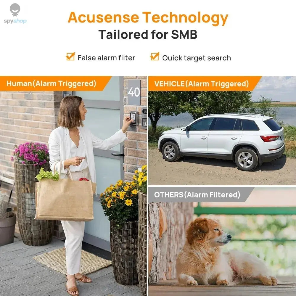 Hikvision Compatible 8MP 5X Zoom PTZ Camera POE Smart Dual Light ColorVu Built-in Mic Speaker CCTV Video Surveillance Camera Spy-shop.com