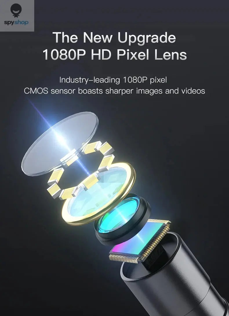 INSKAM 4.3 Inch IPS Screen Industrial Endoscope Camera HD1080P Single Lens Pipe Inspection Borescope for Checking Car Sewer Spy-shop.com