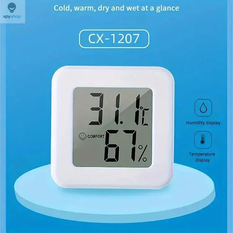 Indoor Mini Temperature and Humidity Meter, Bedroom Temperature Meter, Portable Electronic Digital Display, Humidity and Tempera