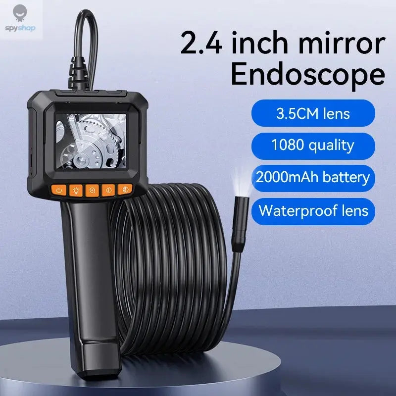 Industrial Endoscope Camera 4.3 "Single Dual Lens HD 1080P Car Inspection Borescope IP67 Waterproof Sewer Camera With LED Spy-shop.com