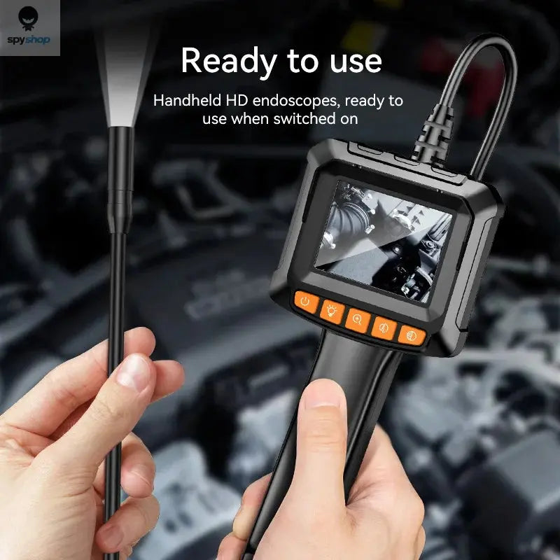 Industrial Endoscope Camera 4.3 "Single Dual Lens HD 1080P Car Inspection Borescope IP67 Waterproof Sewer Camera With LED Spy-shop.com