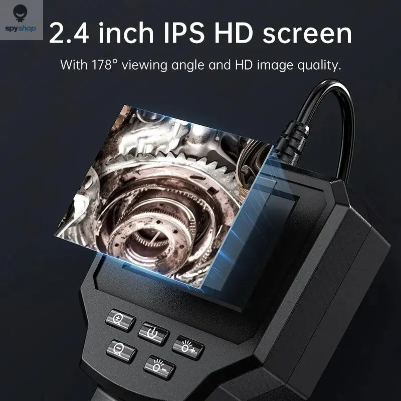 Industrial Endoscope Camera 4.3inch IPS Screen IP67 Waterproof HD1080P 8mm Lens Pipe Sewer Inspection Camera Borescope For Car Spy-shop.com