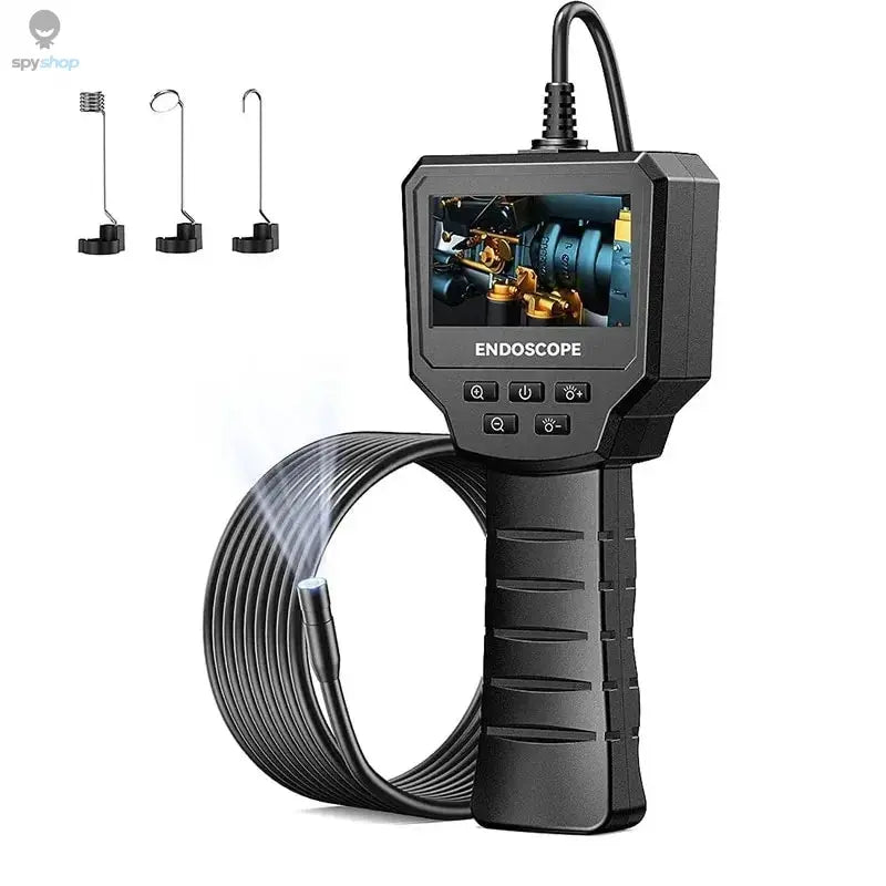 Industrial Endoscope Camera 4.3inch IPS Screen IP67 Waterproof HD1080P 8mm Lens Pipe Sewer Inspection Camera Borescope For Car Spy-shop.com