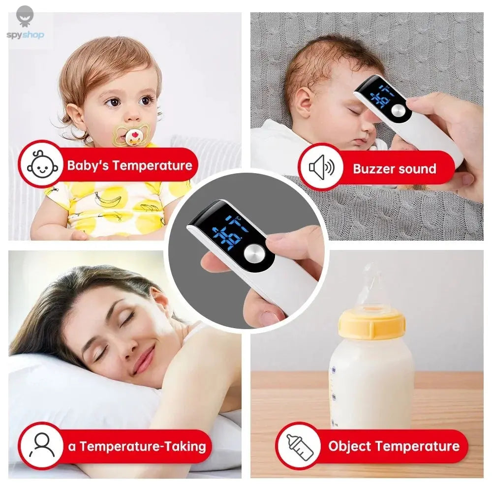Infrared Fever Thermometer Medical Household Digital LCD Infant Adult Non-contact Laser Body Temperature Ear Thermometer Spy-shop.com