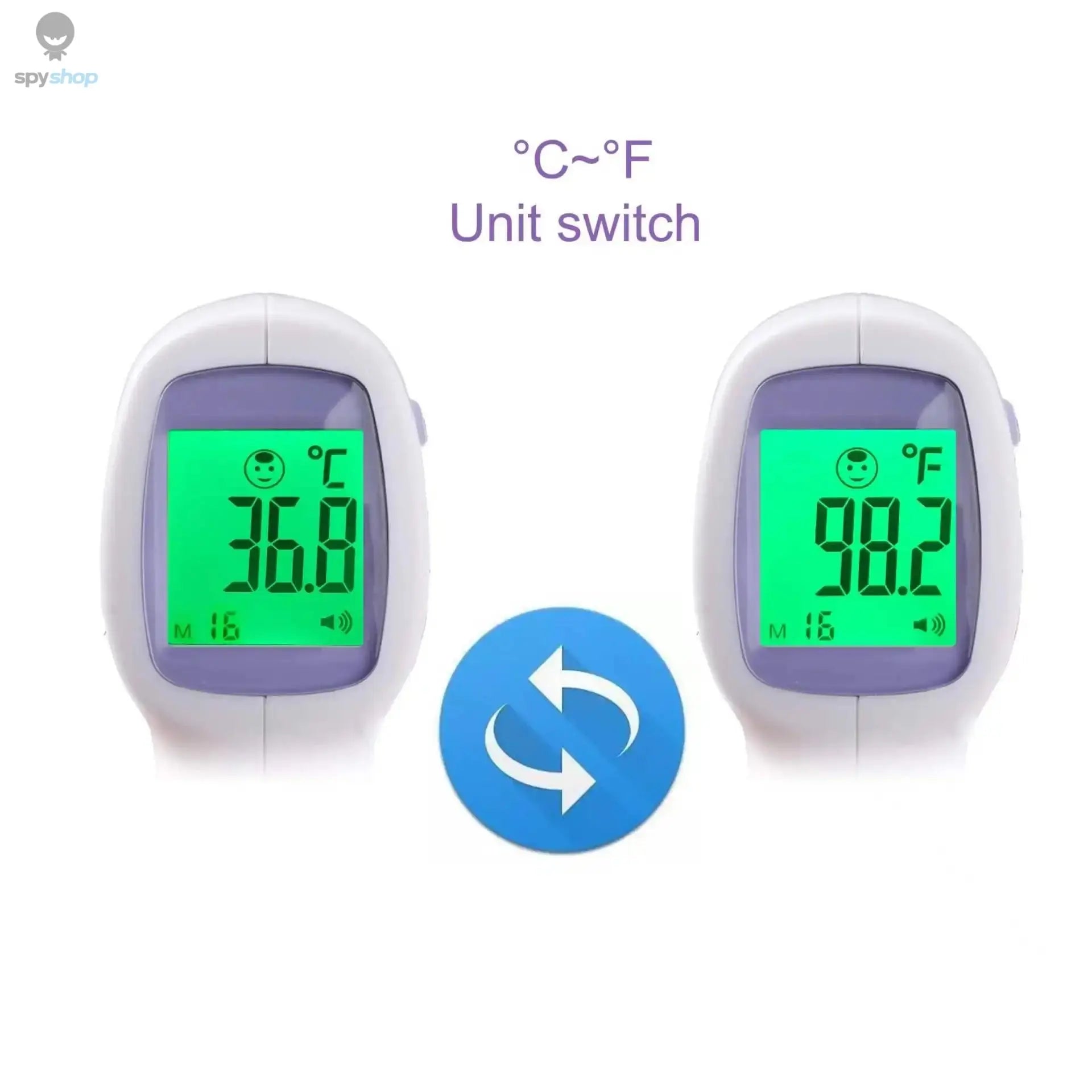 Infrared Fever Thermometer Medical Household Digital LCD Infant Adult Non-contact Laser Body Temperature Ear Thermometer Spy-shop.com