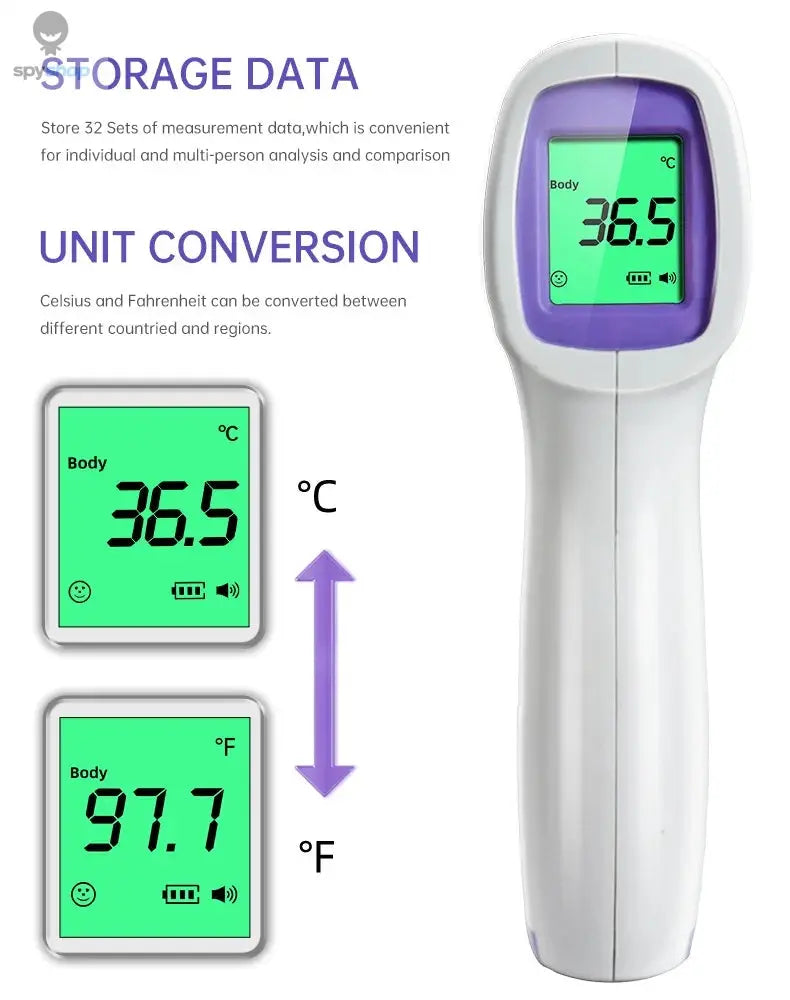 Infrared Fever Thermometer Medical Household Digital LCD Infant Adult Non-contact Laser Body Temperature Ear Thermometer Spy-shop.com