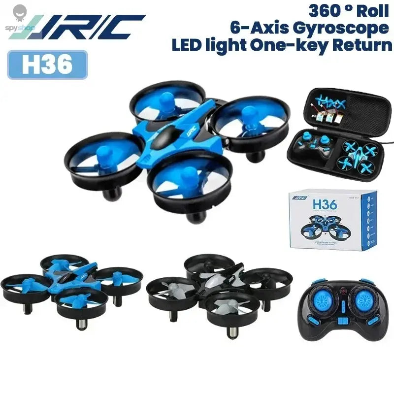 JJRC H36 Mini Rc Drone 4ch 6-Axis Headless Mode Helicopter 360° Flip Remote Control Quadcopter Toy Mini Drone For Kids Spy-shop.com