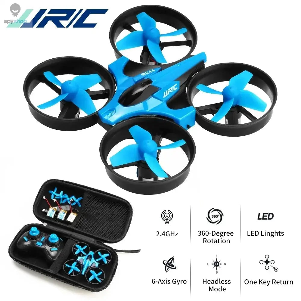 JJRC H36 Mini Rc Drone 4ch 6-Axis Headless Mode Helicopter 360° Flip Remote Control Quadcopter Toy Mini Drone For Kids Spy-shop.com