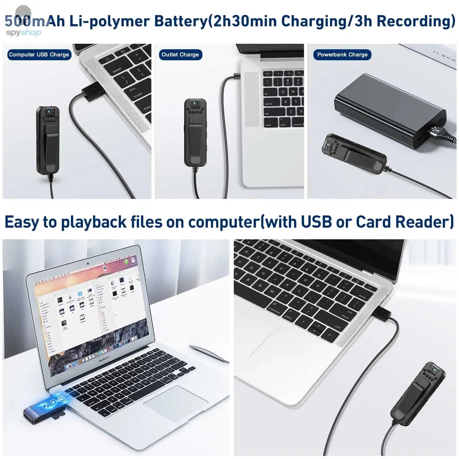 JOZUZE HD 1080P Body Mini Camera Portable Small Digital Video Recorder Police BodyCam Infrared Night Vision Miniature Camcorder