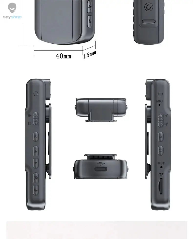 JOZUZE L11 1080P HD Mini Camera Portable Digital Video Recorder BodyCam Infrared Night Vision Police Cam Small Bike Camcorder Spy-shop.com