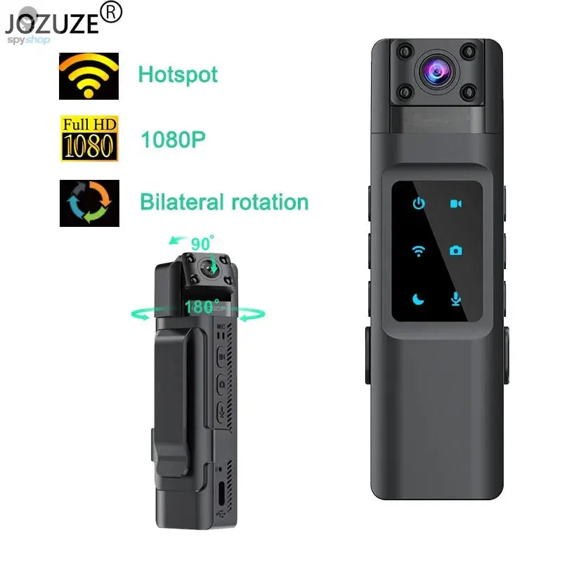 JOZUZE NEW WIth Wifi Hotspot Mini Camera 1080P Portable Digital Video Recorder Body Camera Night Vision DVR Miniature Camcorder Spy-shop.com