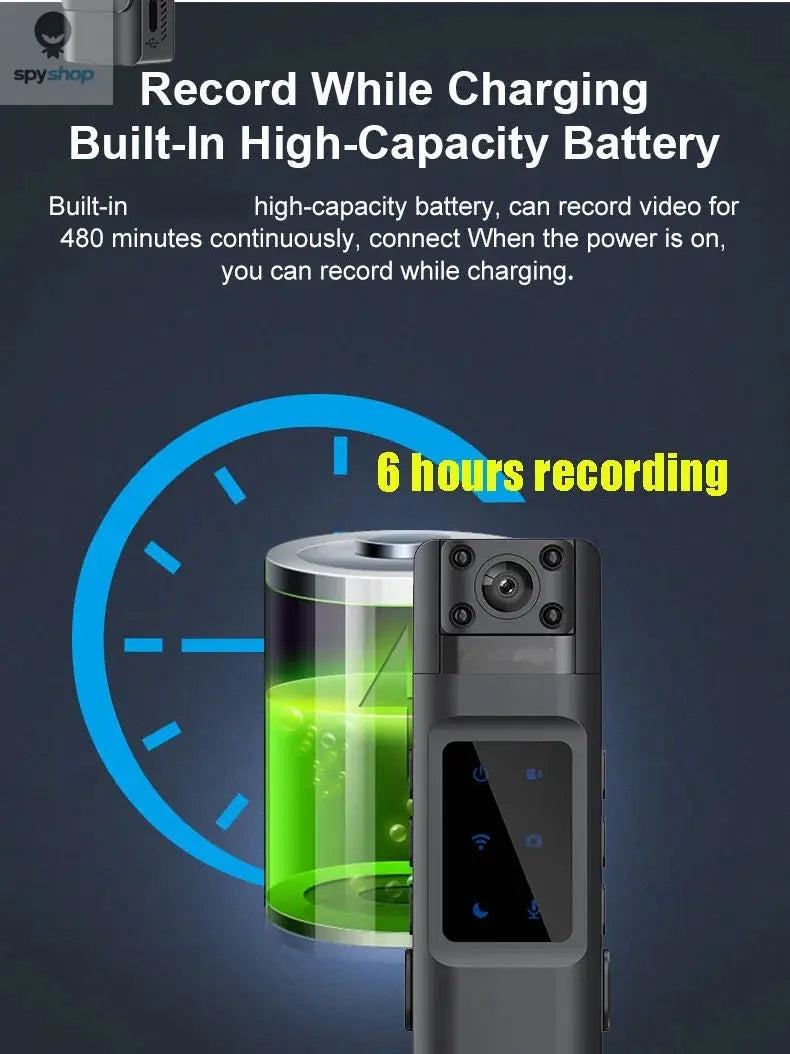 JOZUZE NEW WIth Wifi Hotspot Mini Camera 1080P Portable Digital Video Recorder Body Camera Night Vision DVR Miniature Camcorder Spy-shop.com