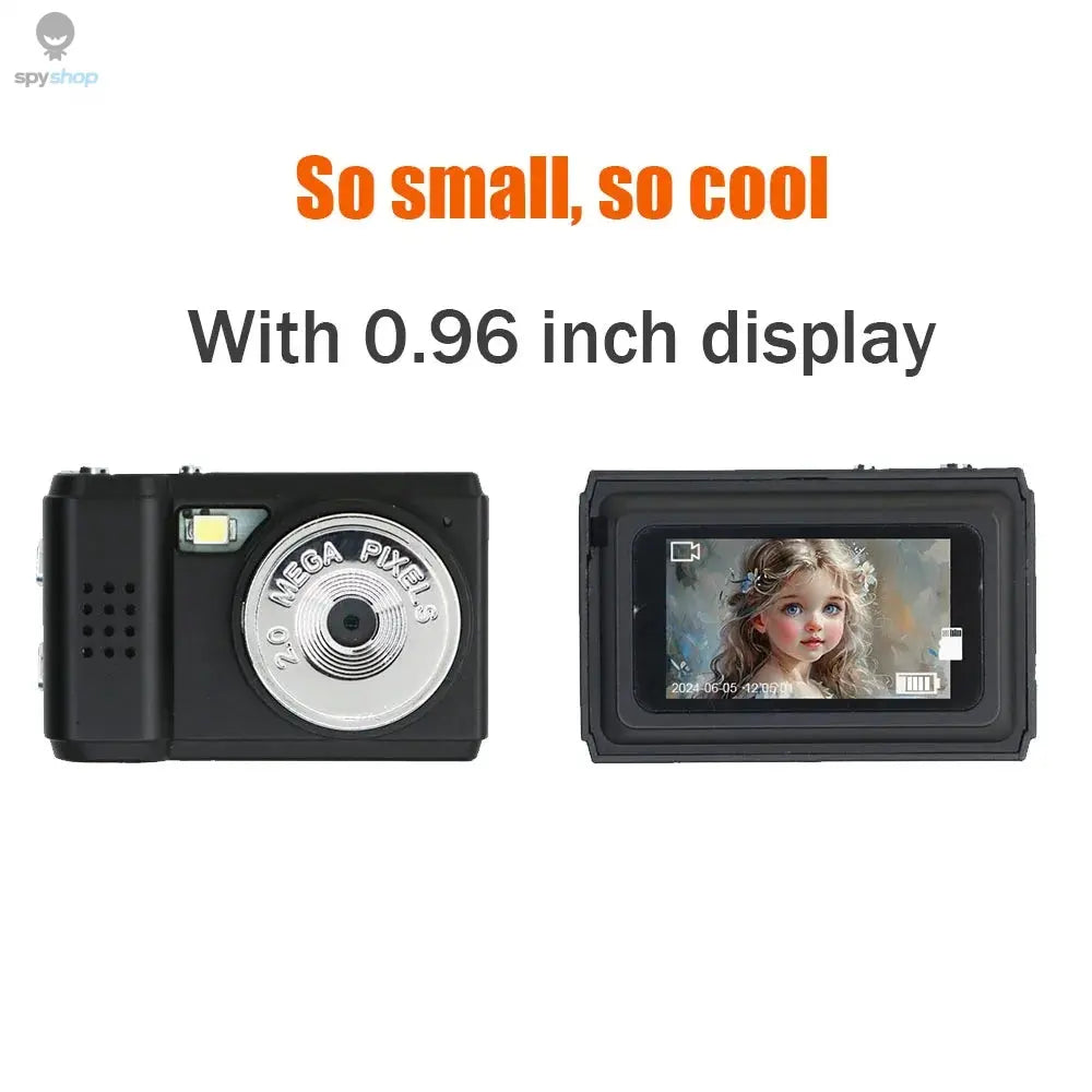 JOZUZE S5 Retro Mini Camera With Screen CMOS Indoor Home Outdoor HD 1080p Sports Portable Very Small Mini Camera Video Recorder Spy-shop.com