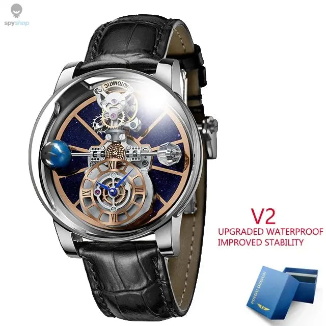 Jacob&Co PINDU Design Mens Watches Diamond TourbillionTop Brand Luxury Astronomia Quartz Watch Men Astronomia Solar Montre Homme Spy-shop.com
