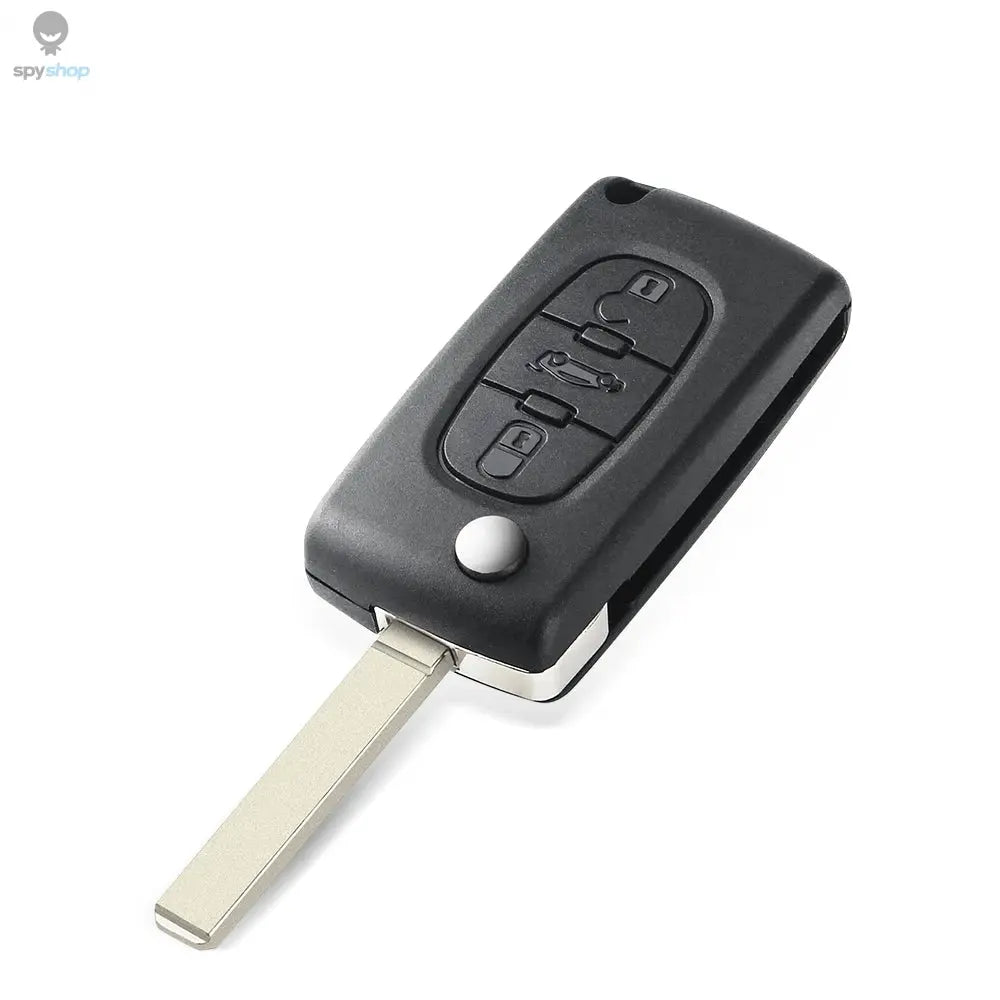 KEYYOU 2/3 Buttons Filp Remote Car Key 433MHz For Citroen C1 C2 C3 C4 C5 Berlingo Picasso For Peugeot 207 307 ID46 CE0536 CE0523 Spy-shop.com