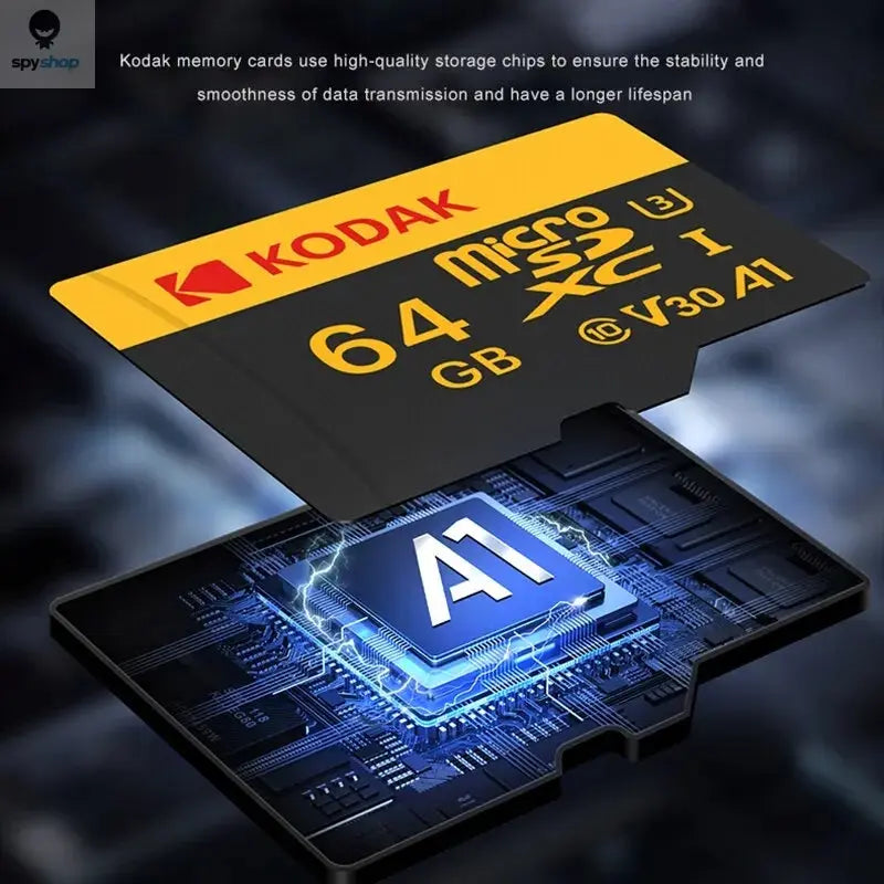 KODAK Micro SD 512GB 256GB Memory Card UP TO 100MB/s C10 U3 32GB 64GB 128GB TF Card 4K HD For USB Card Reader Adapter Microsd Spy-shop.com