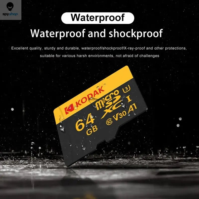 KODAK Micro SD 512GB 256GB Memory Card UP TO 100MB/s C10 U3 32GB 64GB 128GB TF Card 4K HD For USB Card Reader Adapter Microsd Spy-shop.com
