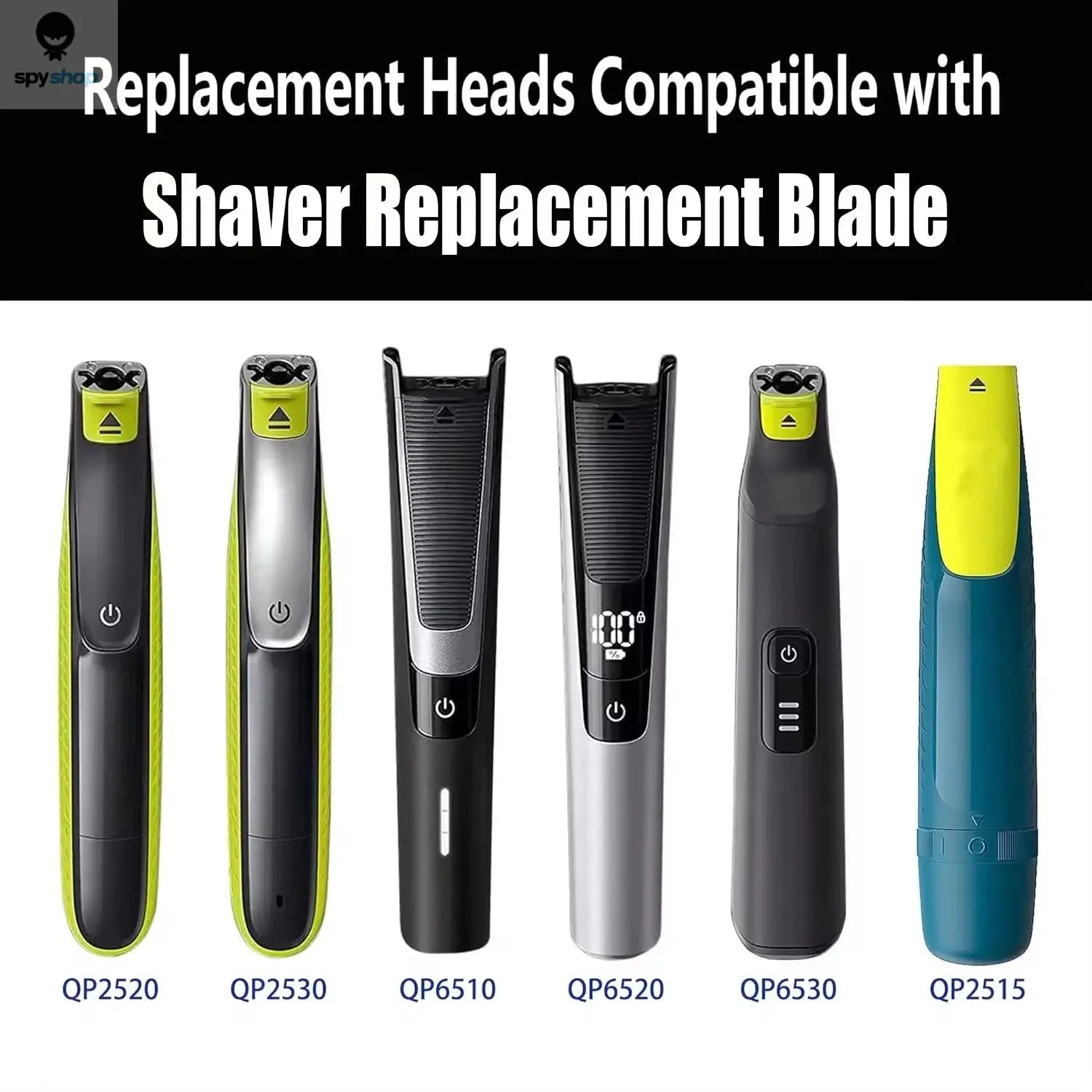 KVIFO Comb Hair Trimmer for One blade Replacement Blade Beard Shaver Head Trimmer QP2520 QP2530 QP2630 QP6510 QP6520 QP2523 Spy-shop.com