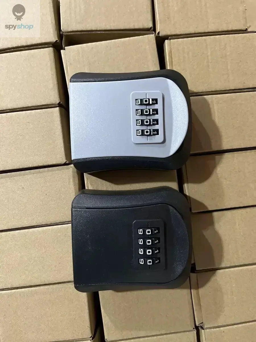 Key Keeper Combination Lock Wall Mounted Waterproof 4 Digits Passwords 5 Keys Storage Box Easy to Fix Home Or Office safe box Spy-shop.com