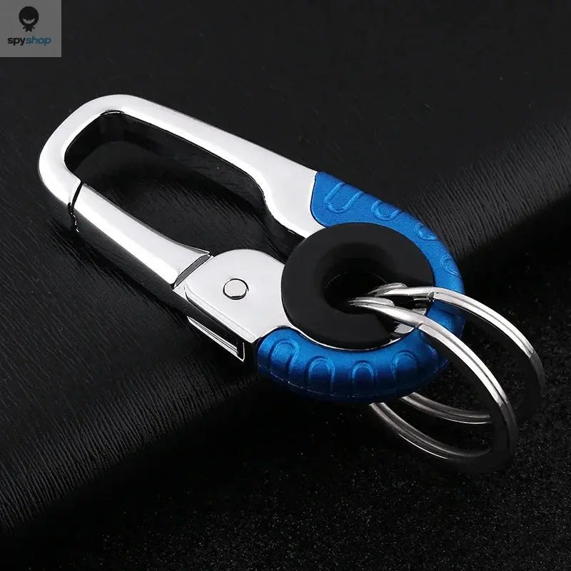 Keychain Buckle for Men Stainless Steel Key Ring Key Chain Hook Outdoor Carabiner Climbing Keyfob Accessories Spy-shop.com