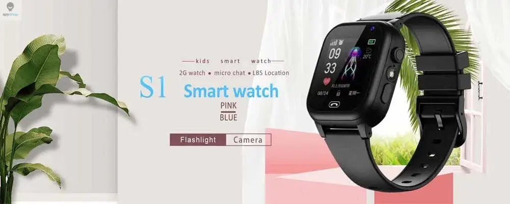 Kids Smart Watch SOS LBS Location Sim Card Call Child SmartWatch Camera IP65 Waterproof Watch Phone For Boys Girls Present Gift Spy-shop.com