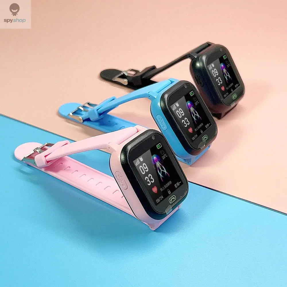 Kids Smart Watch SOS LBS Location Sim Card Call Child SmartWatch Camera IP65 Waterproof Watch Phone For Boys Girls Present Gift Spy-shop.com
