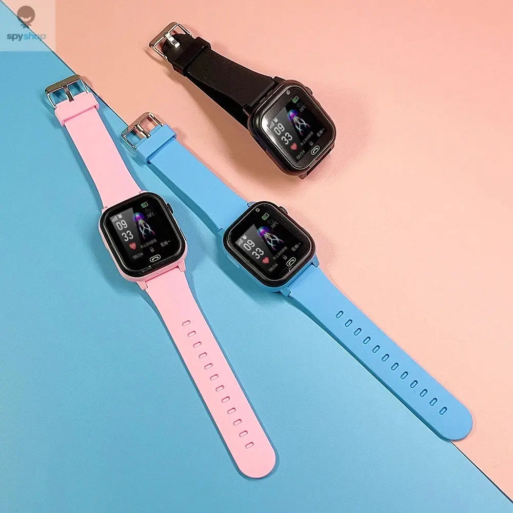 Kids Smart Watch SOS LBS Location Sim Card Call Child SmartWatch Camera IP65 Waterproof Watch Phone For Boys Girls Present Gift Spy-shop.com