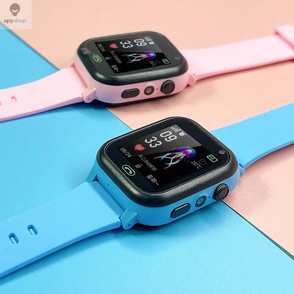 Kids Smart Watch SOS LBS Location Sim Card Call Child SmartWatch Camera IP65 Waterproof Watch Phone For Boys Girls Present Gift Spy-shop.com