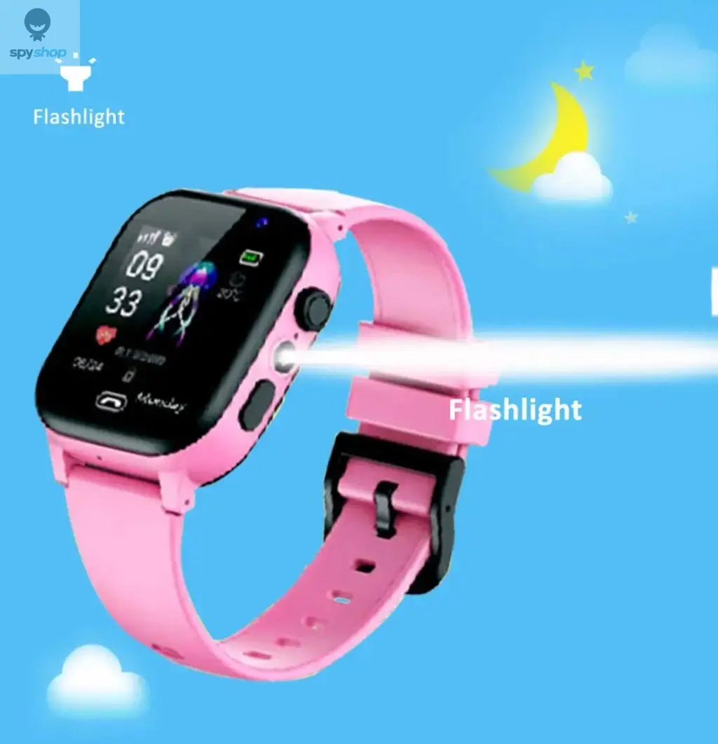 Kids Smart Watch SOS LBS Location Sim Card Call Child SmartWatch Camera IP65 Waterproof Watch Phone For Boys Girls Present Gift Spy-shop.com