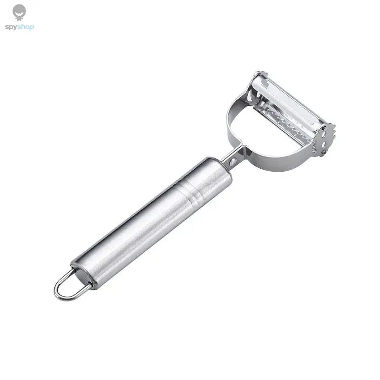 Kitchen Vegetable Peeler Stainless Steel Melon Planer Double-Head Peeler Household Multiple-Function Fruit And Vegetable Peeler Spy-shop.com