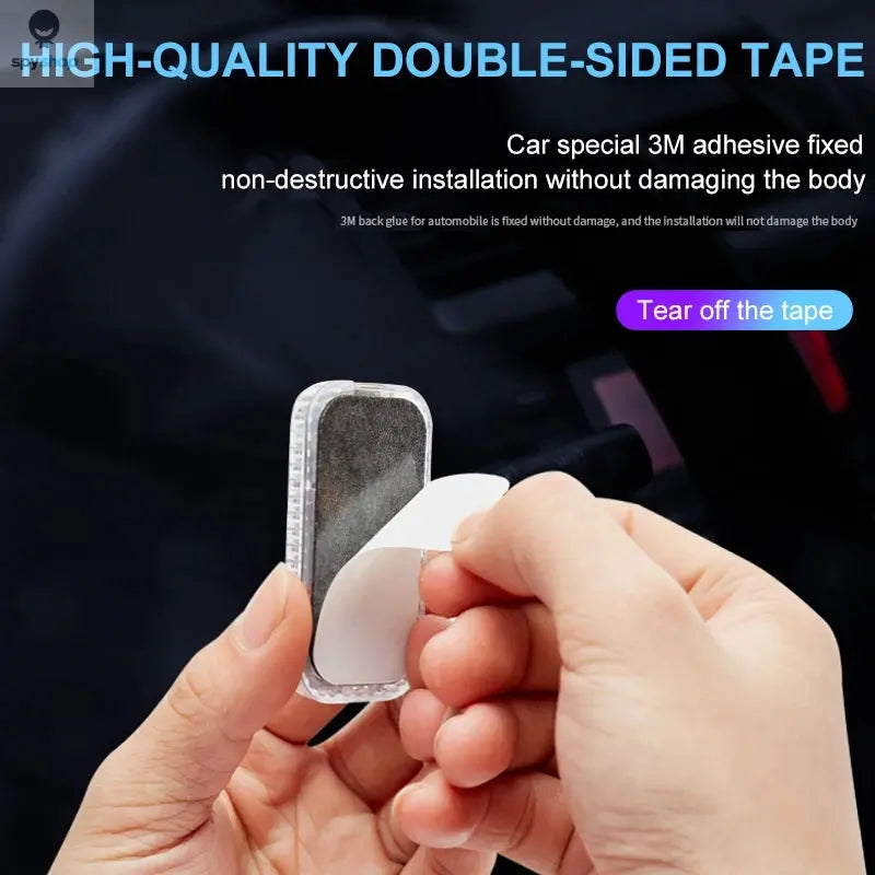 LED Touch Light Mini Wireless Car Interior Lighting Auto Roof Ceiling Reading Lamp for Door Foot Trunk Storage Box USB Charging Spy-shop.com