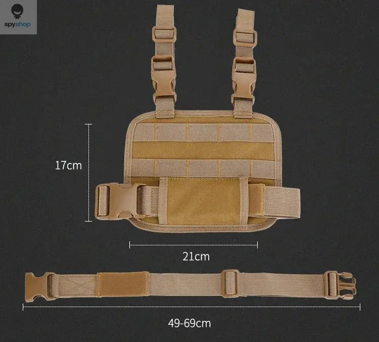 Leggings Pannier,Tactical Drop Leg Platform Board,Molle Style,Thigh Leg Panel,Hanging Board,Portable Cartridge Clip Pouch