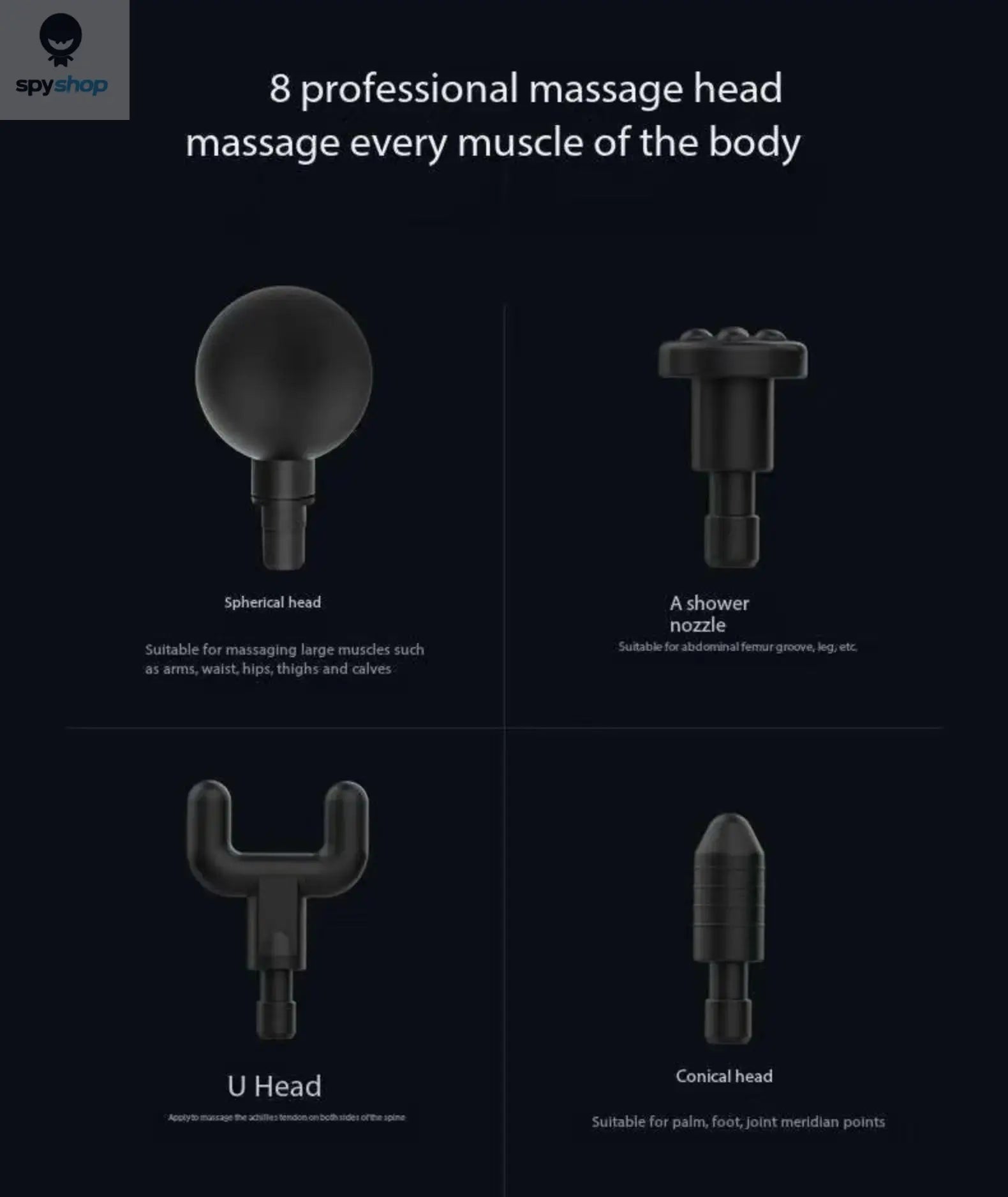 Lenovo Brand Fascia Gun Deeply Relieves Muscle Soreness Fitness and Relaxation Equipment LED Touch Screen 8Massage Head Gifts