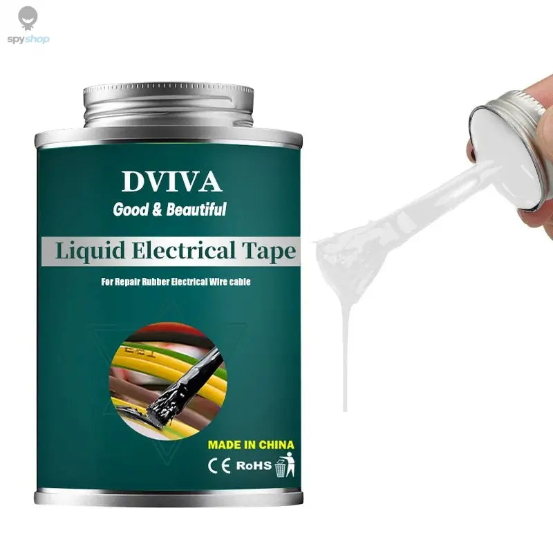 Liquid Electrical Tape Insulation Paste Sealant Suitable Fix Line Glue for Wires, Cables Home Use Insulation Adhesives Sealers Spy-shop.com