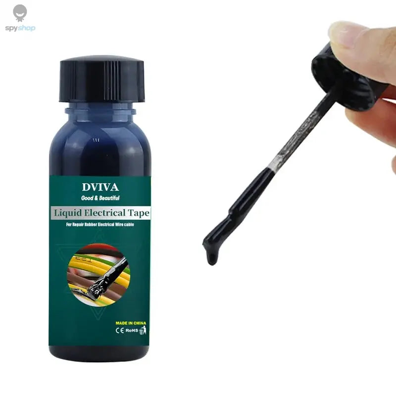 Liquid Electrical Tape Insulation Paste Sealant Suitable Fix Line Glue for Wires, Cables Home Use Insulation Adhesives Sealers Spy-shop.com