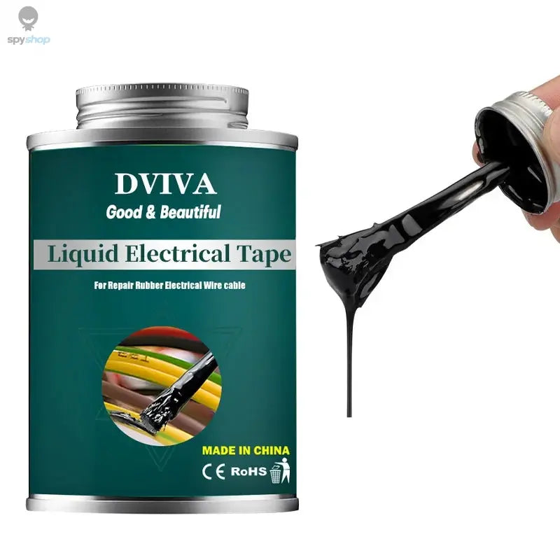 Liquid Electrical Tape Insulation Paste Sealant Suitable Fix Line Glue for Wires, Cables Home Use Insulation Adhesives Sealers Spy-shop.com