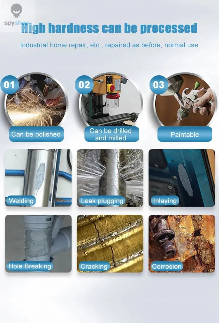 MSDS for casting adhesive welding AB strong adhesive welding adhesive metal iron casting filling oil tank radiator