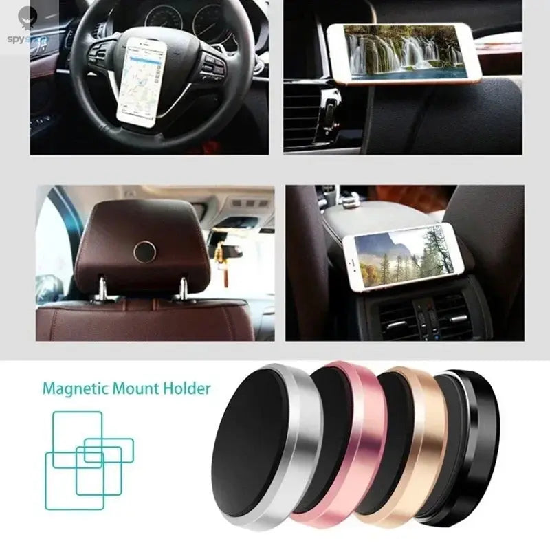 Magnetic Car Phone Holder Universal Car Phone Stand for iPhone Xiaomi Huawei Samsung Dashboard Wall Mounted Car Magnet Sticker Spy-shop.com