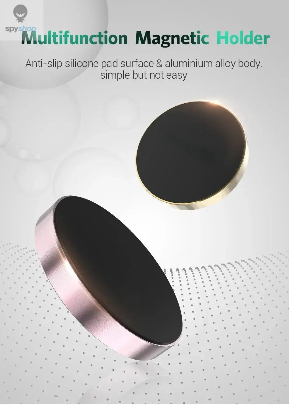 Magnetic Car Phone Holder Universal Car Phone Stand for iPhone Xiaomi Huawei Samsung Dashboard Wall Mounted Car Magnet Sticker Spy-shop.com